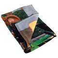 Multicoloured - Side - Bing Yum Bing And Sula Velour Beach Towel