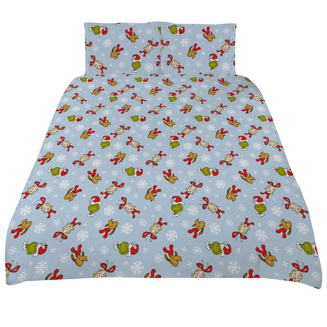 Multicoloured - Back - The Grinch Duvet Cover Set