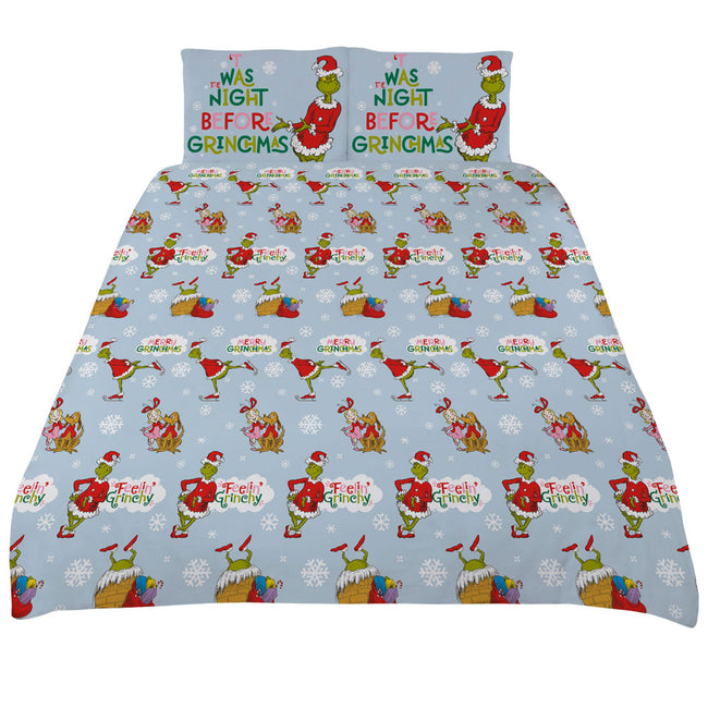 Multicoloured - Front - The Grinch Duvet Cover Set