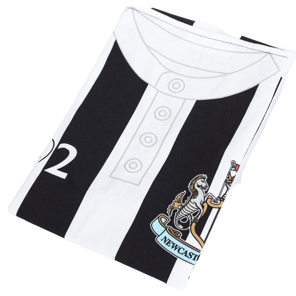 Black-White - Side - Newcastle United FC Retro Kitchen Apron