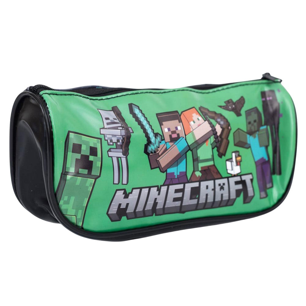 Multicoloured - Side - Minecraft Beware Of The Dark Pencil Case
