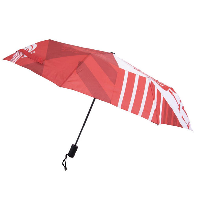 Red-White - Back - Liverpool FC Folding Umbrella
