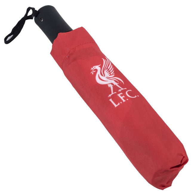 Red-White - Side - Liverpool FC Folding Umbrella