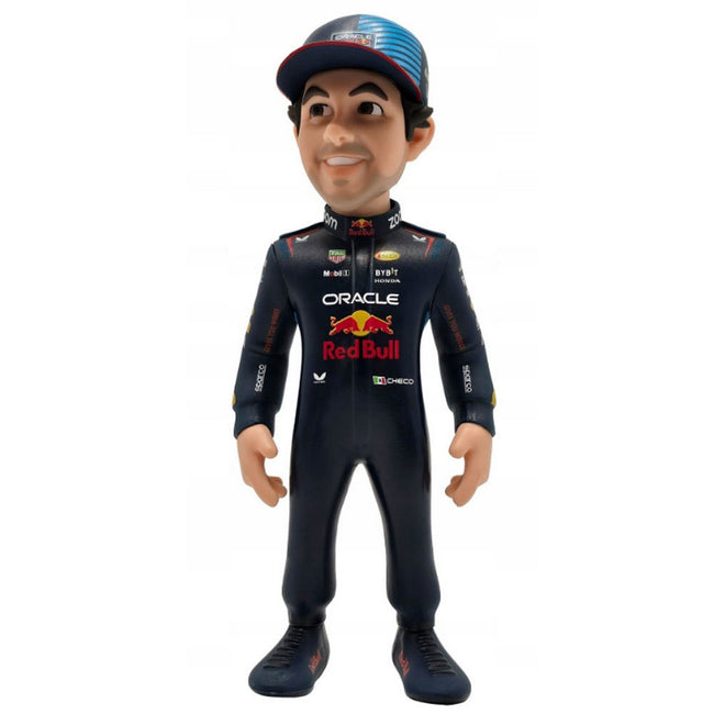 Multicoloured - Front - Oracle Red Bull Racing Checo Perez MiniX Collectable Figurine