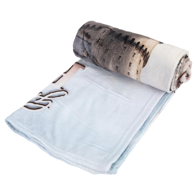 Multicoloured - Back - Harry Potter Premium Fleece Hogwarts Castle Blanket