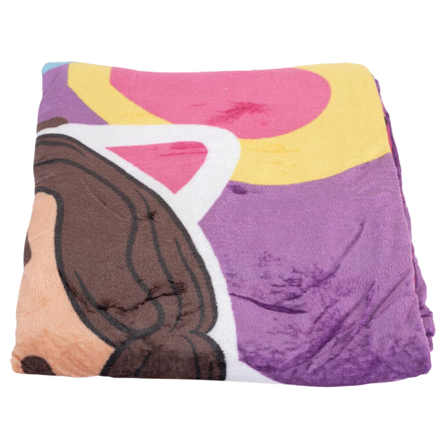 Multicoloured - Back - Gabby´s Dollhouse Premium Coral Fleece Blanket