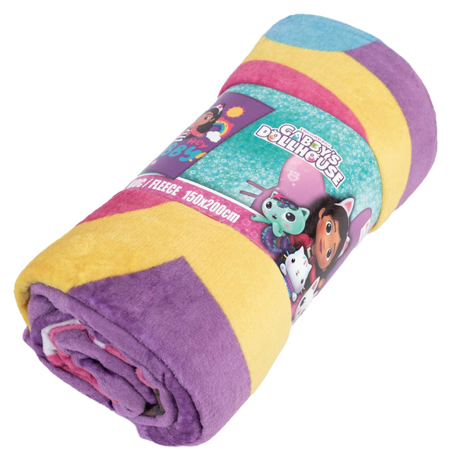 Multicoloured - Lifestyle - Gabby´s Dollhouse Premium Coral Fleece Blanket
