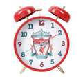 Red-Green-Gold - Front - Liverpool FC Twin Bell Mechanical Alarm Clock