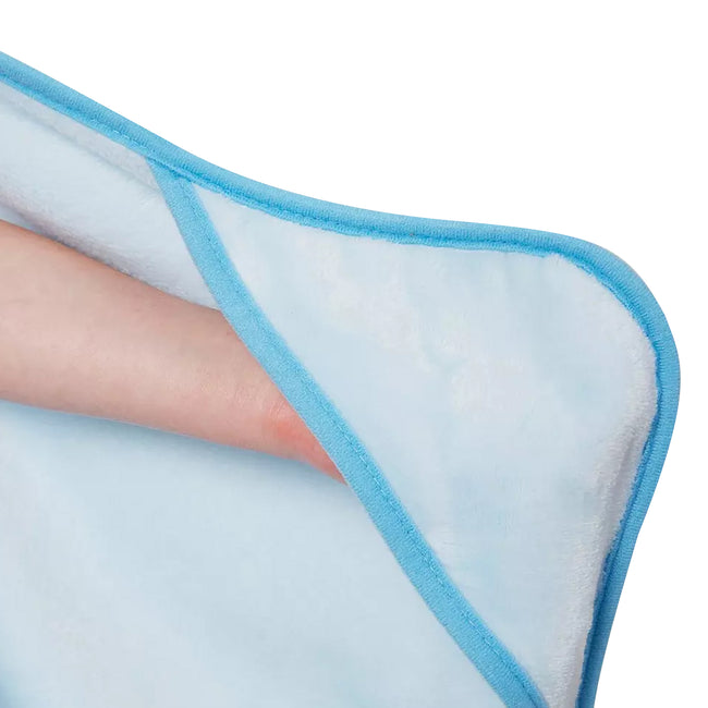 Baby Blue - Side - Bluey Childrens-Kids Hooded Towel