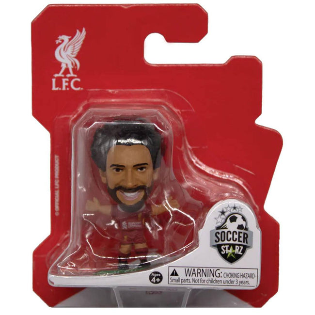 Red-White-Gold - Side - Liverpool FC Mohamed Salah 2025 SoccerStarz Football Figurine