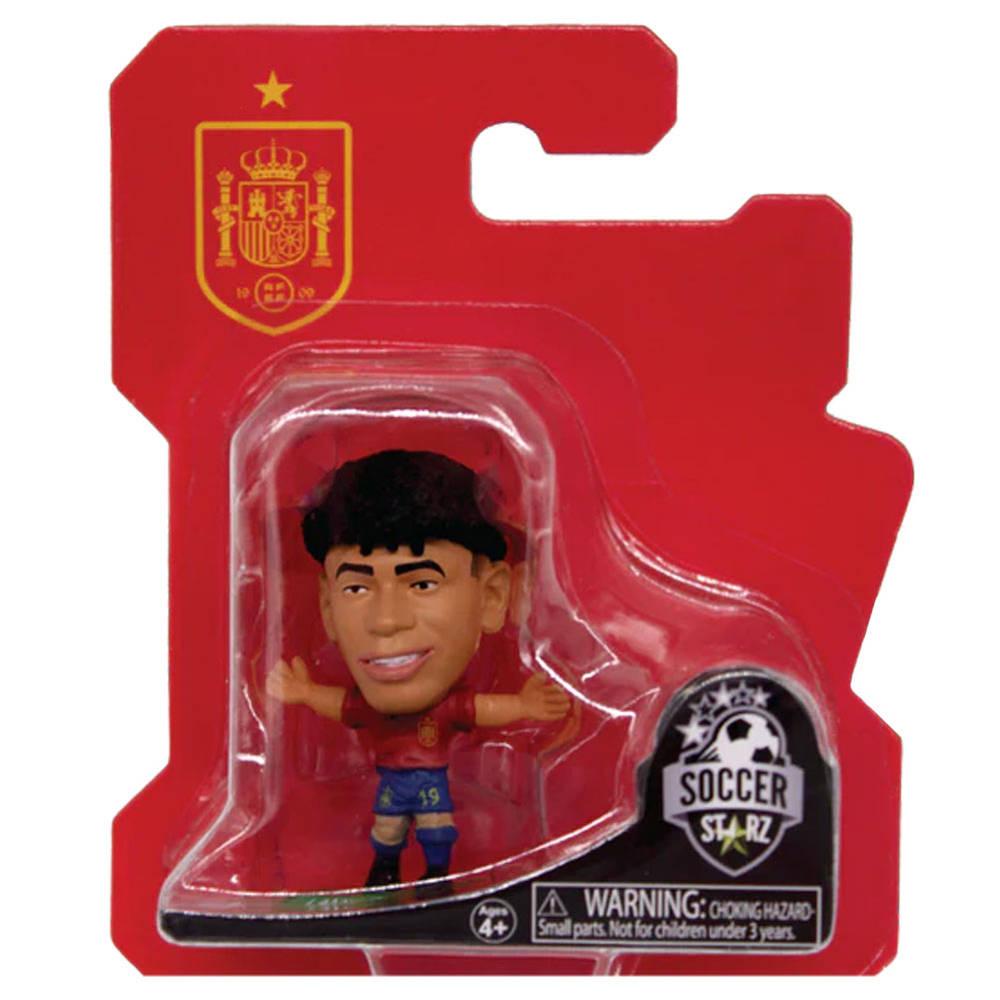 Red-Blue-Green - Back - Spain Lamine Yamal SoccerStarz Football Figurine