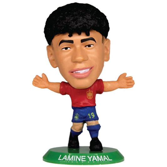 Red-Blue-Green - Front - Spain Lamine Yamal SoccerStarz Football Figurine