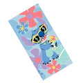 Multicoloured - Back - Lilo & Stitch Floral Towel