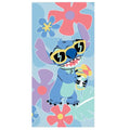 Multicoloured - Front - Lilo & Stitch Floral Towel