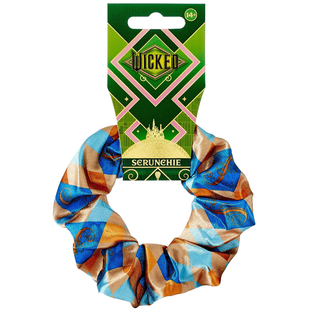 Multicoloured - Back - Wicked Shiz University Hair Scrunchie