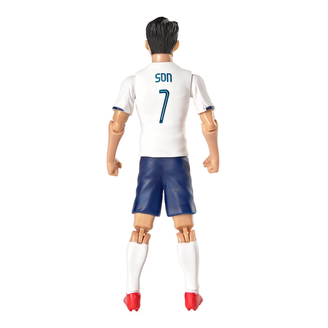 White-Navy - Back - Tottenham Hotspur FC Son Heung Min Action Figure