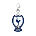 White-Navy - Back - Tottenham Hotspur FC Spinner Bag Charm