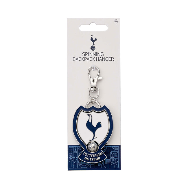 White-Navy - Lifestyle - Tottenham Hotspur FC Spinner Bag Charm