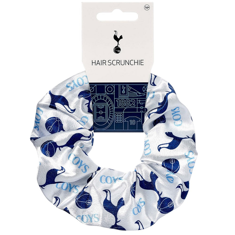 White-Blue - Back - Tottenham Hotspur FC All-Over Print Scrunchie