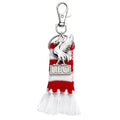 Red-White - Back - Liverpool FC Bar Scarf Bag Charm