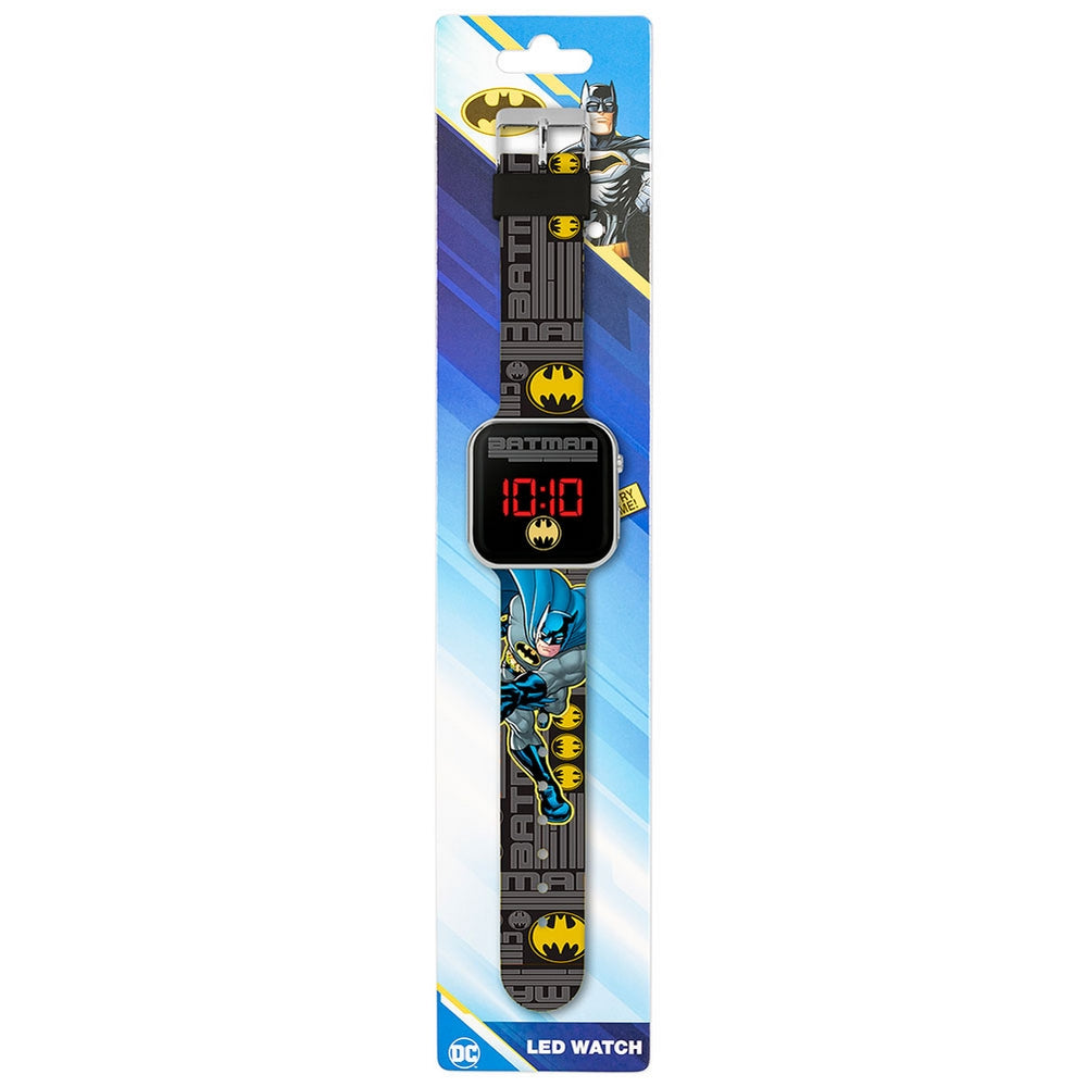 Multicoloured - Side - Batman Childrens-Kids Digital Watch