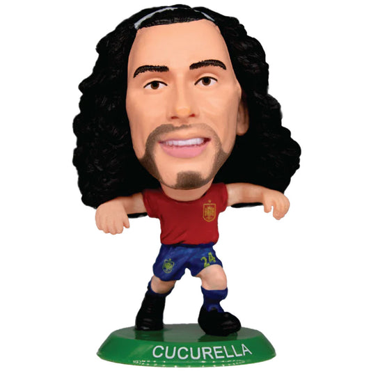 Multicoloured - Front - Spain Cucurella SoccerStarz Football Figurine