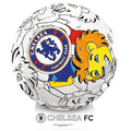 Multicoloured - Back - Chelsea FC Colour In Mini Football Set