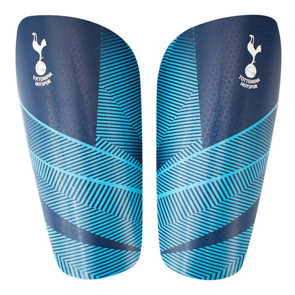 Navy Blue-Blue - Side - Tottenham Hotspur FC Childrens-Kids Fuse Shin Guards