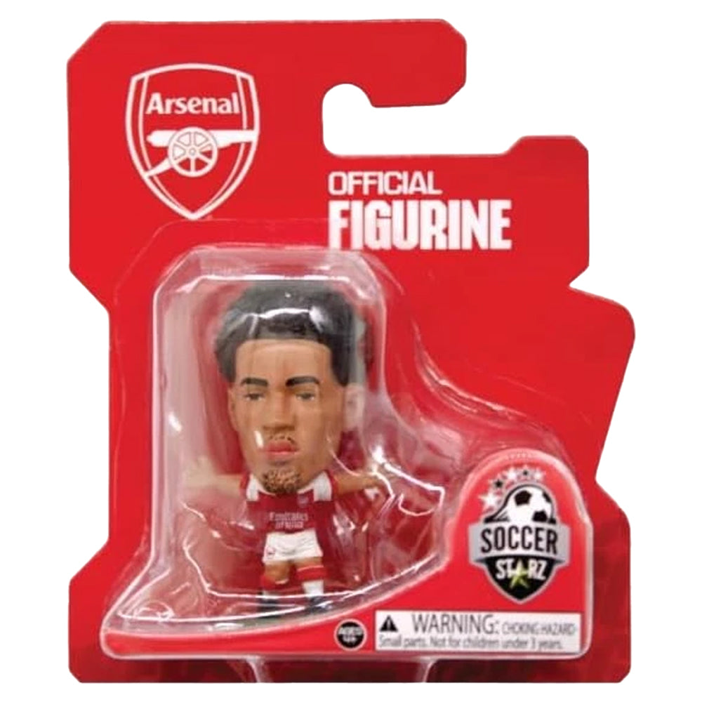 Red-White - Back - Arsenal FC Ethan Nwaneri SoccerStarz Football Figurine