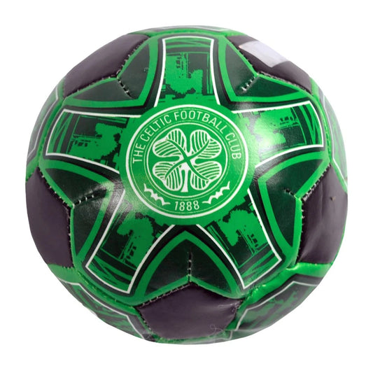 Black-Green - Front - Celtic FC Soft Football