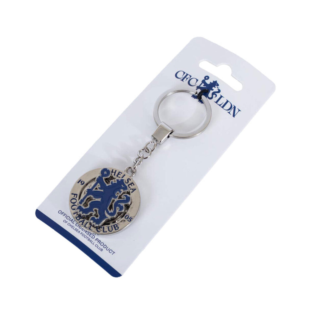 Navy-Red - Lifestyle - Chelsea FC Fidget Spinner Keyring