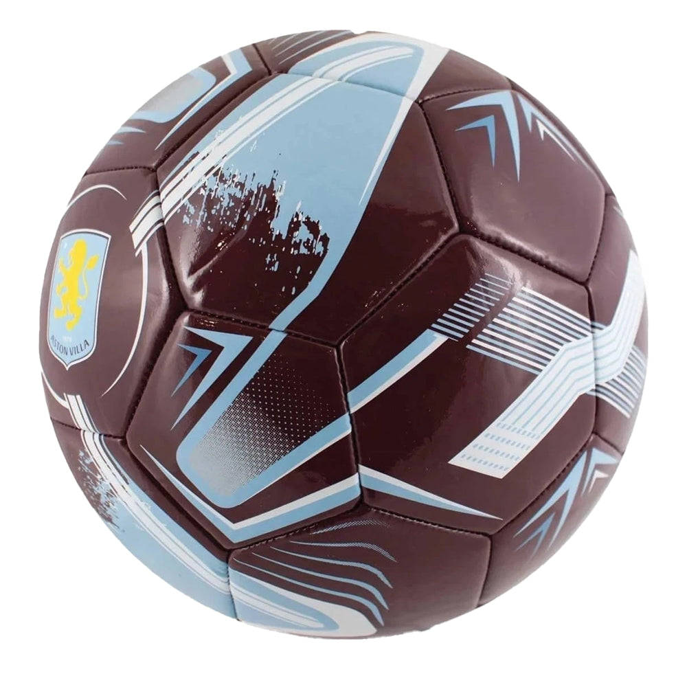 Claret-Blue - Side - Aston Villa FC Turbine Print Football