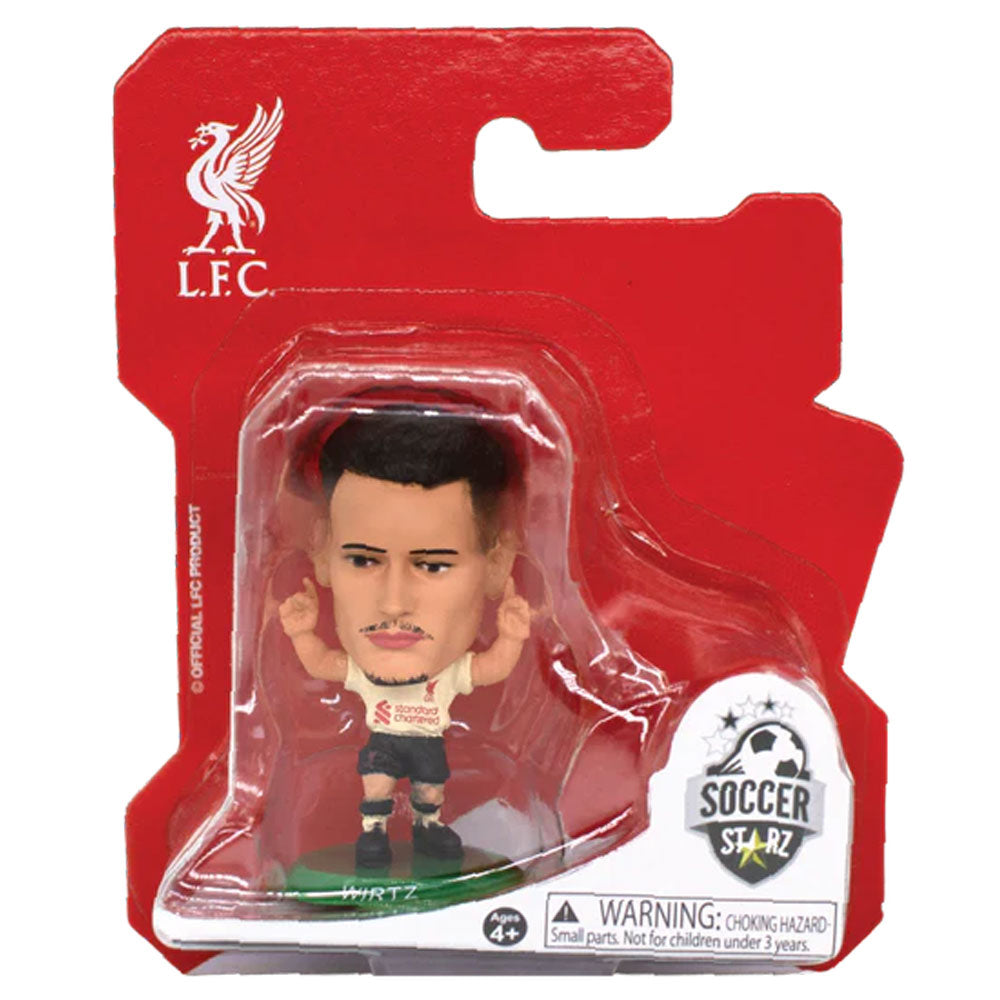 Multicoloured - Back - Liverpool FC Wirtz SoccerStarz Football Figurine