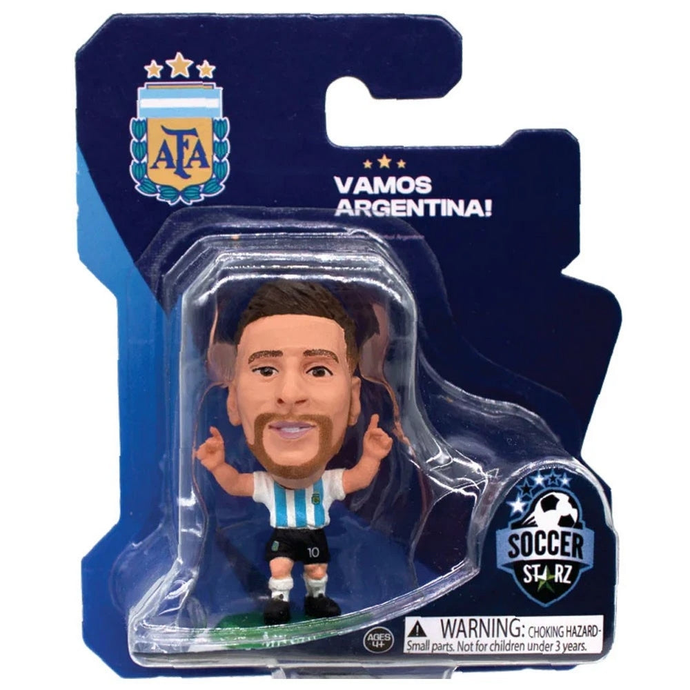 Multicoloured - Side - Argentina Lionel Messi SoccerStarz Football Figurine