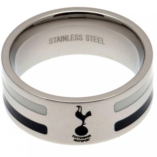 Silver-Blue-White - Front - Tottenham Hotspur FC Colour Stripe Ring