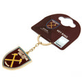 Brown - Side - West Ham United FC Keyring