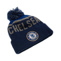 Blue-Grey - Front - Chelsea FC Official Adults Unisex TX Ski Hat