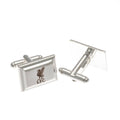 Silver - Front - Liverpool FC Silver Plated Cufflinks