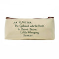 Cream - Back - Harry Potter Official Hogwarts Letter Pencil Case