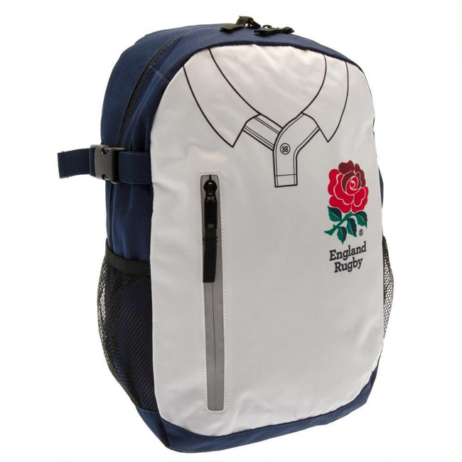 White-Navy - Back - England RFU Kit Backpack