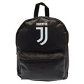 Black - Front - Juventus FC Childrens-Kids Backpack