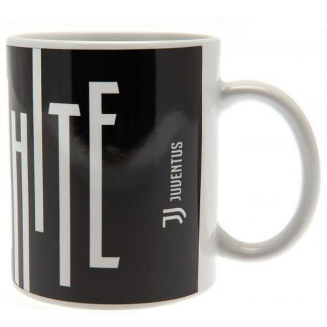Black-White - Back - Juventus FC Black and White Mug