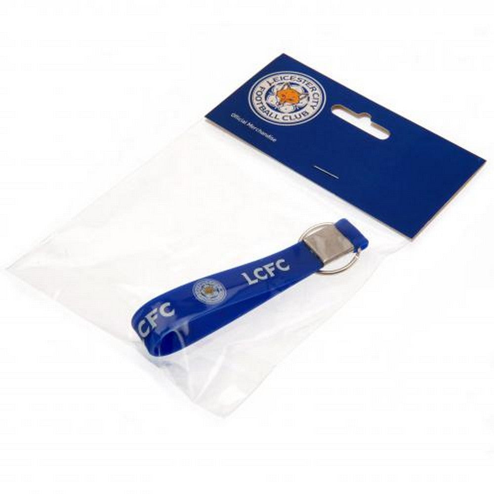 Blue-White - Side - Leicester City FC Strap Keyring