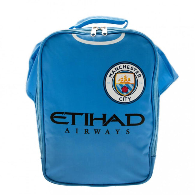 Blue - Front - Manchester City FC Kit Lunch Bag