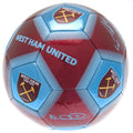 Claret Red-Sky Blue - Front - West Ham United FC Signature Football