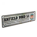 Multicoloured - Back - Liverpool FC Retro Window Sign