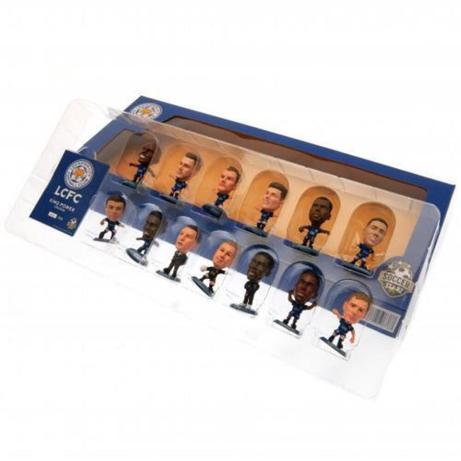 Multicoloured - Back - Leicester City FC SoccerStarz Team Football Figurine Set (Pack of 13)