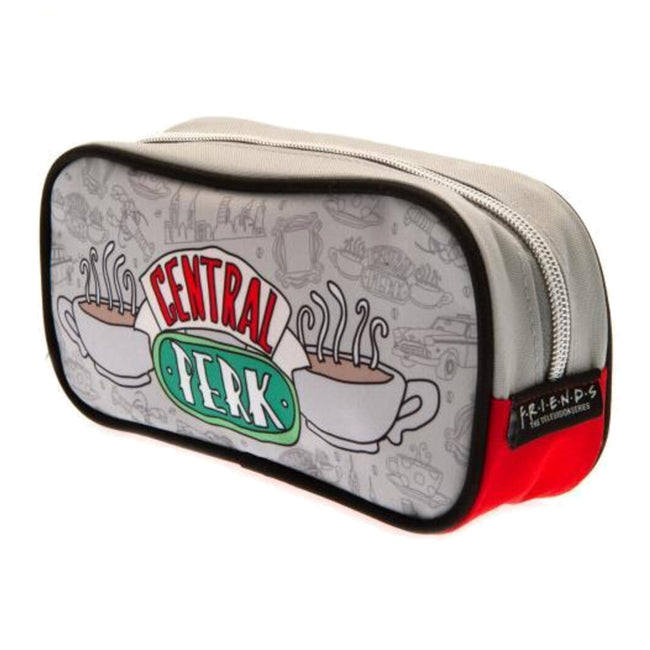 Grey-Red - Side - Friends Pencil Case