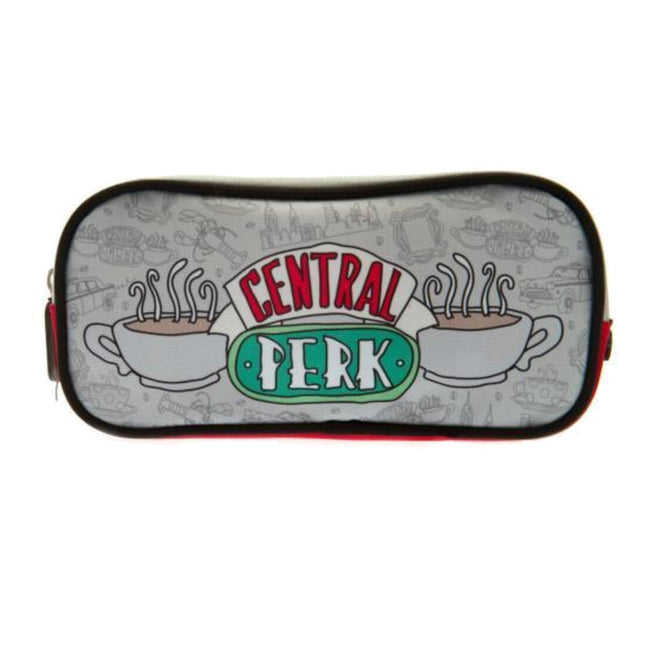 Grey-Red - Front - Friends Pencil Case