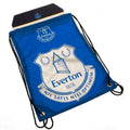 Blue-White - Back - Everton FC Crest Gym Drawstring Bag